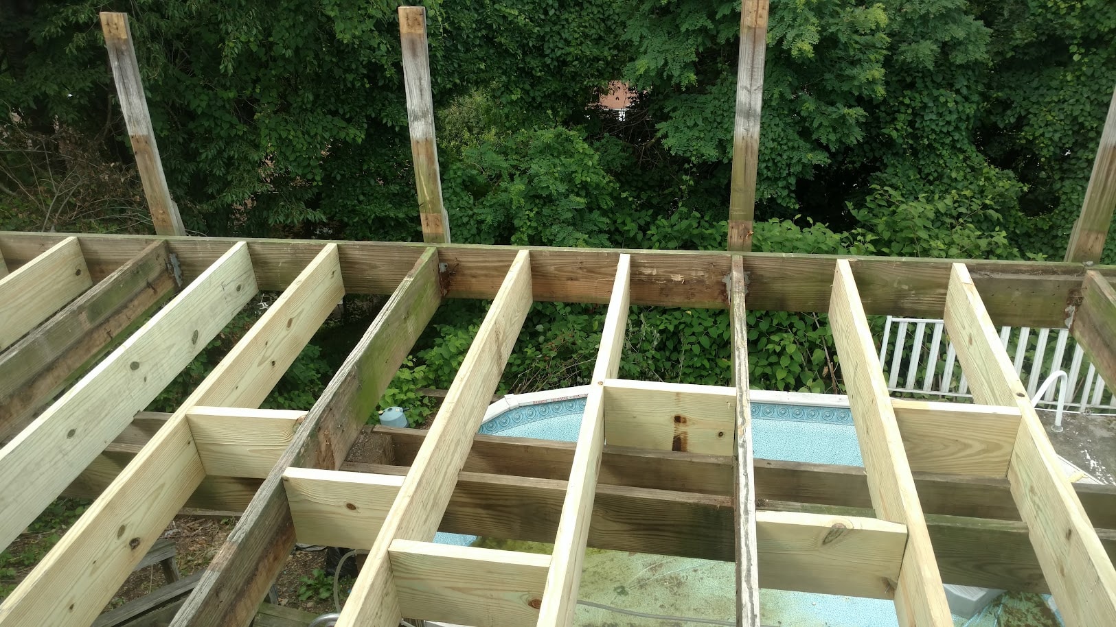 Penn Hills deck after renovation