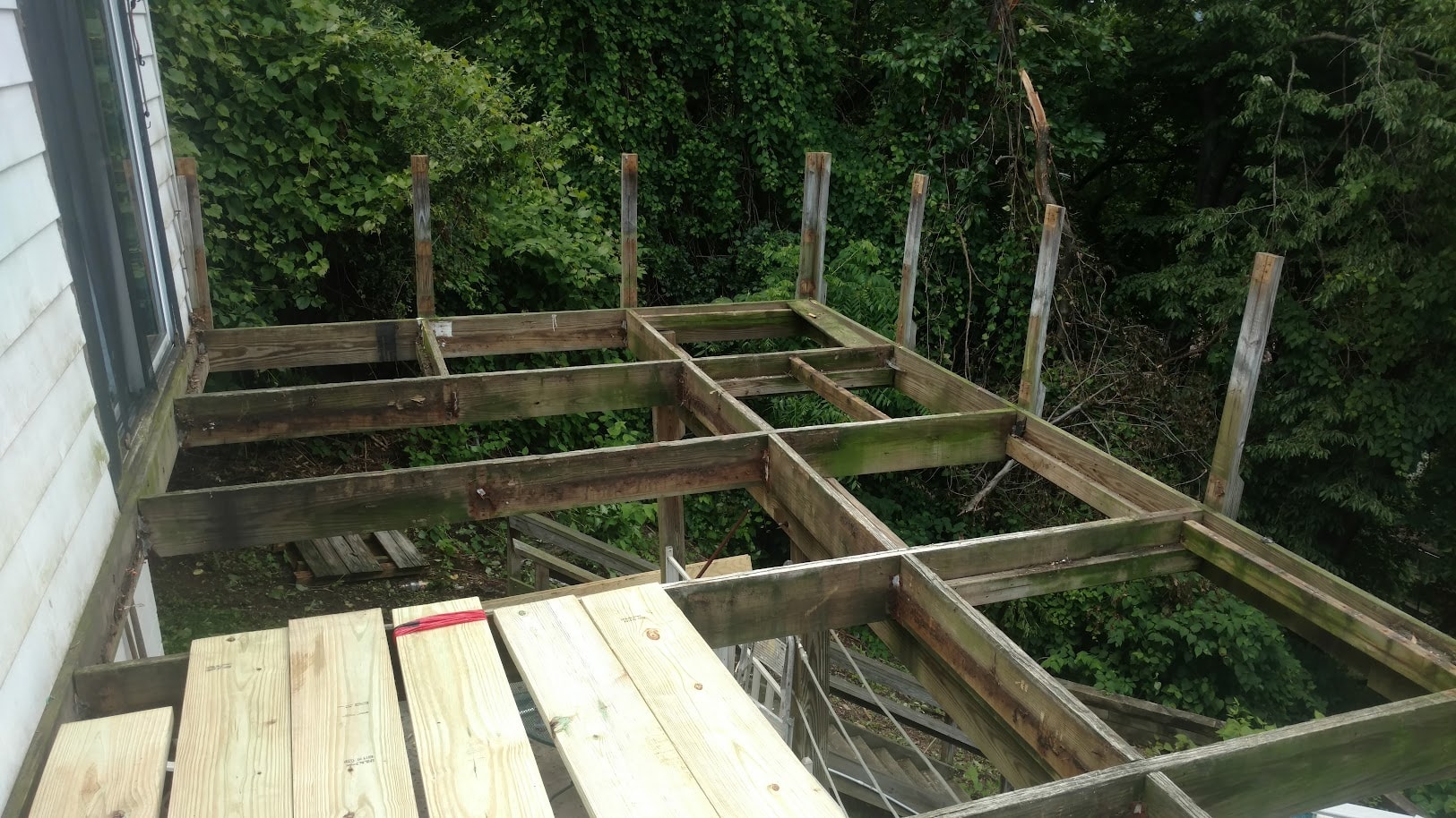 Penn Hills deck renovation — photo 7